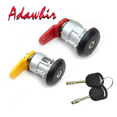 【YF】 Door Lock Barrels with Keys for Ford Fiesta 1989-2002 Ka 1996-2008 Front Left Right 96FGA22050CGPA 1022638