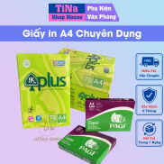 Giấy In A4 A5 IK Plus, PaGi 500 Tờ Tập CAO CẤP, Giấy A4