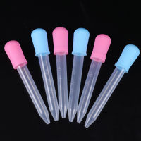 5PCS 5ml ซิลิโคนขนาดเล็กพลาสติกให้อาหารยา Liquid Eye หู Pipette Dropper โรงเรียนอุปกรณ์ Lab-Yueyue