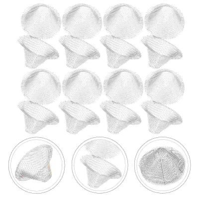 【CC】✚℗☢  30 Pcs Filter V-shaped Mesh Hose Bowl Sieve Pipe Filters Household Net