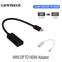 GRWIBEOU Mini Display Port DP Male to HDMI-compatible Female Adapter Converter Cable For Apple Mac Pro Air Laptop