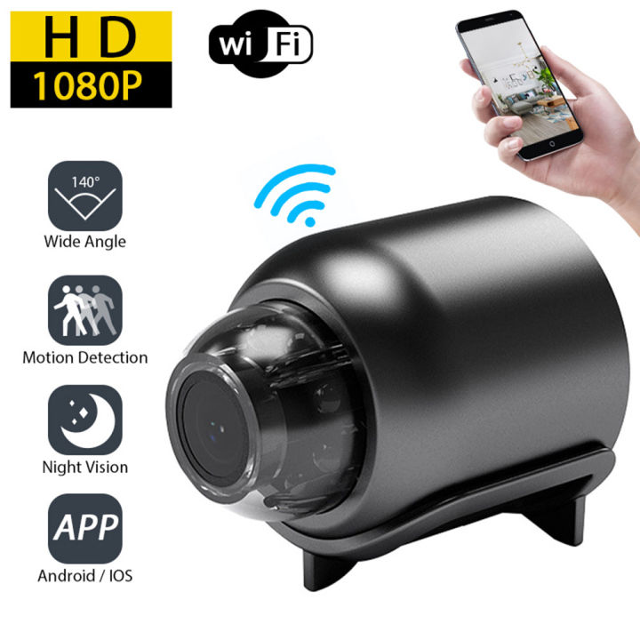 กล้อง-hd-เต็มรูปแบบขนาดเล็ก-wi-fi-1080p-ความปลอดภัยในบ้านพกพาได้เลนส์กล้องมุมกว้างการตรวจจับการเคลื่อนไหวมองเห็นกลางคืนเครื่องบันทึกวีดีโอการ์ดความจำ128g