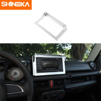 SHINEKA Car Interior Center Console Navigation Trim Frame Accessories for Suzuki Jimny 2019 2020 2021 2022+