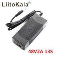 LiitoKala 13S 48V 2A แท่นชาร์จแบตเตอรี่โทรศัพท์ลิเธียม5.5*2.1มม. อเนกประสงค์54.6V AC DC อะแดปเตอร์จ่ายไฟพลังงาน