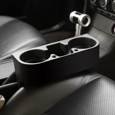 【High-end cups】ที่วางแก้วในรถยนต์ Auto Seat Gap Water Cup Drink Bottle Can Phone Keys Organizer Storage Holder Stand Car Styling Accessories
