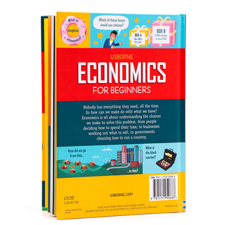 usbornes-original-english-book-on-economics-for-beginners-read-popular-science-books-on-economics-for-young-people-exquisite-illustrations-and-information-charts