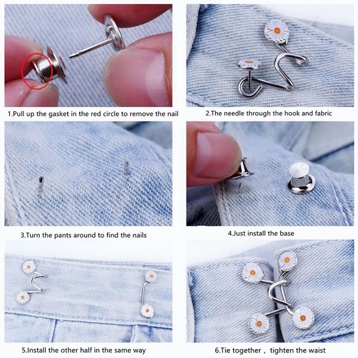 tighten-waist-artifact-jeans-coat-pants-waist-buckle-detachable-removable-sewing-tool-fixed-button-pin-accessories