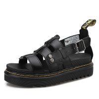 COD Womens England Dr.Martens Martin Shoes Bullock Real Leather Sandals Tooling Shoes size 35-41