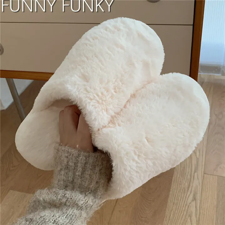 womens-shoes-nordic-concise-style-solid-color-fluffy-faux-fur-house-shoes-cover-toes-non-slip-sole-winter-women-house-slippers