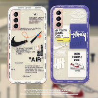 เคสโทรศัพท์ใหม่สำหรับ Samsung Galaxy S23 FE S23FE S21FE สร้างสรรค์แนวสตรีทแฟชั่นเคสด้านหลังแบบนิ่มกันกระแทกทำจากซิลิโคนโปร่งใสบาง