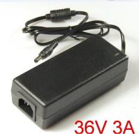 High quality 1PCS DC 36V 3A Switch power supply108W power adapter for LED Light And LCD Monitor CCTV