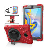 [Gobuy999] Casing Tablet ด้วยสายคล้องมือกรอบที่ยึดขาตั้งที่หมุนได้สำหรับ [ซัมซุงกาแล็กซีแท็บ E 8.0 8.4 Active 2 3 8.0 9.7 "S2 S3 S4 10.1 10.5" A7 Lite 8.7 A 8 "2017 2018 2019 2020] เปลือกกันแดดป้องกันปลอก