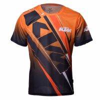 High quality stock [Limited Special Offer] KTM MOTO GP Racing Car T-Shirt Short-Sleeved Quick-Drying Breathable Rider Motorcycle Clothing