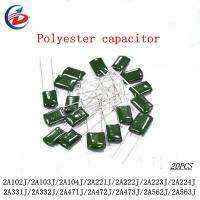 20PCS polyester capacitor 2A102J 2A103J 2A104J 2A221J 2A222J 2A223J 2A224J 2A331J 2A332J 2A471J 2A472J 2A473J 2A562J