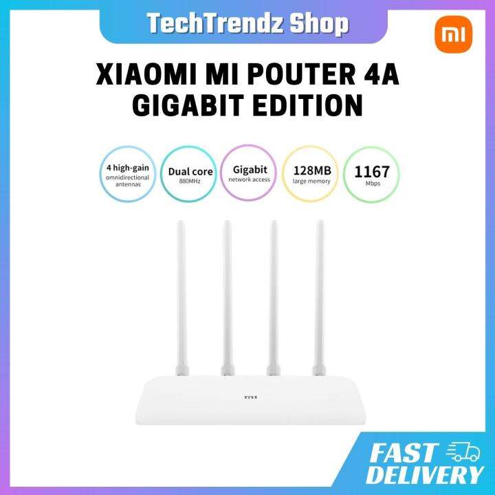 Mi4A Xiaomi Mi Router 4A GIGABIT EDITION Lazada