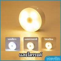 Reviln โคมไฟหัวเตียง 0.6w LED โคมไฟ ยึดผนังด้วยแม่เหล็ก ชาร์จ LED Button night light