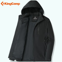 KingCamp แจ็คเก็ตผู้ชายฤดูใบไม้ผลิและฤดูใบไม้ร่วงแจ็คเก็ตใหม่แนวโน้มของผู้ชายสบายๆหลาใหญ่หลวมเครื่องแบบเบสบอลป่า