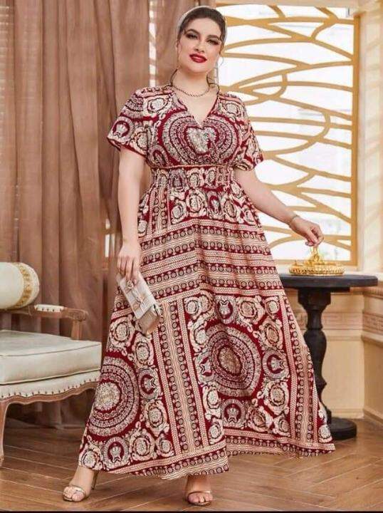 Lazada dress 2024 plus size