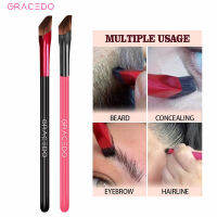 GRACEDO 2023ดีไซน์ใหม่มัลติฟังก์ชั่ป่า Eyebrow แปรงสีเหลี่ยมสำหรับคิ้วมุม