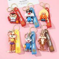 【YF】✥✹❅  Individualized Creativity Bugs Silicone Keychain Humanoid Rings Jewelry for Kid Gifts