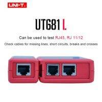 อุปกรณ์ทดสอบสายเคเบิล Lan เครือข่ายอัตโนมัติ Uni-T Ut681l Ut681c Ut681hdmi เครื่องมือซ่อมแซม Bnc Hdmi โทรศัพท์อีเธอร์เน็ตตรวจสอบสายสัญญาณเครือข่าย