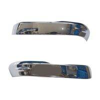 1Pair ABS Chrome Silver Side Rearview Mirror Strip Cover Trims Sticker for Honda HRV HR-V XRV XR-V 2022 2023