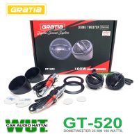 GRATIA ลำโพงเสียงแหลม โดมนิ่ม 25 มิล 100 วัตต์ Gratia GT-520