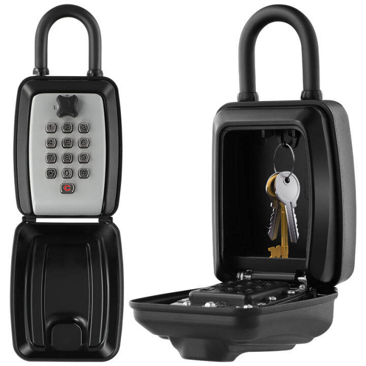 👍Key Safe Wall Mounted👍Key Safe Outdoor Large Key Lock Box with