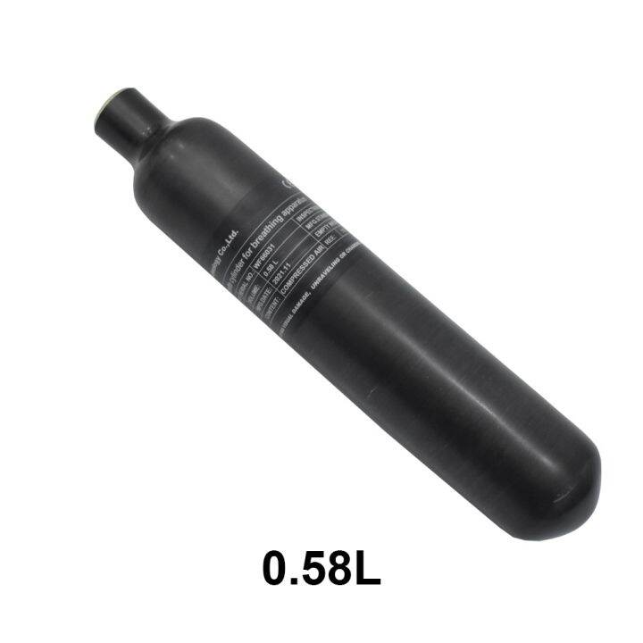 【YD】 TUXING 300Bar 4500Psi 0.58L 580cc Air Carbon Cylinder M18x1.5 Lazada.co.th