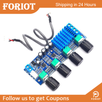 Foriot บอร์ดเครื่องขยายเสียงดิจิตอล TPA3116D2 Audio High-Power Tone Board OP AMP 12-24V