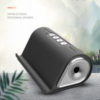 Wireless Fast Charging Bluetooth Speaker Portable Sound Column Desktop Dual Speakers Subwoofer Bracket Soundbox Caixa De Som Box