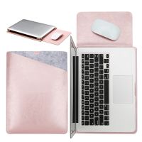 Ppgsatranslate♈แผ่นรองเมาส์กระเป๋าเคสโน้ตบุ๊กสำหรับ Xiaomi Macbook Air 12 13 Cover Retina Pro 13.3 15 15.6กระเป๋าแล็ปท็อปแฟชั่นกระเป๋าหนัง