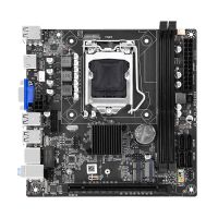 1 Piece H61S (H61) Desktop PC Game Motherboard LGA1155 2XDDR3 RAM Slot Support USB2.0 SATA2.0+NVME M.2 Port+WIFI Bluetooth Ports PCB Black