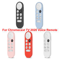 【2023】Non-slip Soft Silicone Case For Chromecast Remote Control Cover Shell for Chromecast 2020 Voice Remote Control