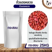 ถั่วแดงหลวง red kidney beans อาหารนก กระต่าย หนู กระต่าย กระรอก ชูก้า และสัตว์ฟันแทะ (กระสอบ 25KG)