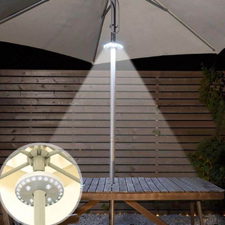 โคมไฟโคมไฟร่ม-super-outdoor-camping-hook-garden-patio-bright-พร้อมเต็นท์-dropshipping-แบบพกพา-led-light