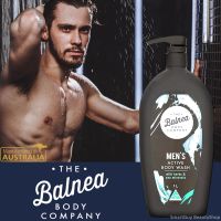 Balnea Mens Active Body Wash 1L ผลิตภัณฑ์ทำความสะอาดผิวกายสำหรับผู้ชายสูตรชาโคลสินค้านำเข้าจากออสเตรเลียของแท้พร้อมส่ง