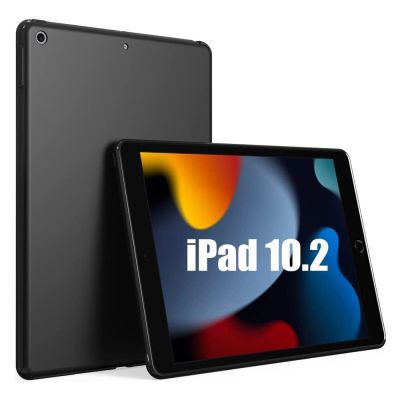 【DT】 hot  Tablet Case For iPad 10.2 2019 2020 2021 7th 6th 9th Gen Bendable Soft Silicone TPU Protective Shell Shockproof Tablet Cover