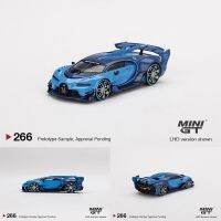 มินิ GT 1:64 BUGATTI VGT Vision แกรนทัวริสโมอัลลอยด์ Diorama รถคอลเลกชันขนาดเล็กดูโอะของเล่น