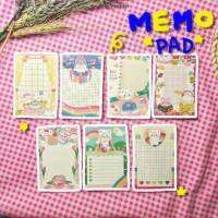 ?✨MEMEO PAD✨?กระดาษโน๊ต(ไม่มีกาว) พร้อมส่ง