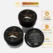 Mink oil mỡ chồn XIMO chuyên bảo dưỡng chăm sóc đồ da, làm mới