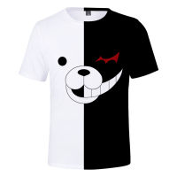 Danganronpa monokuma ตลก3D พิมพ์เสื้อยืดผู้ชายผู้หญิงเด็ก TEE เสื้อวัยรุ่นชายหญิงคอสเพลย์เครื่องแต่งกาย Tees สไตล์ญี่ปุ่น tops Tees