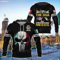 Xzx180305 live in American by story in Mexico 3D print zipper Hoodie man female Pullover Sweatshirt Hooded Jacket Jersey tracksuit