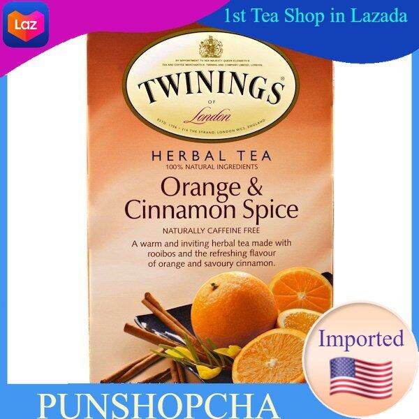 twinings-herbal-tea-orange-amp-cinnamon-spice-naturally-caffeine-free-20-individual-tea-bags-ชาทไวนิงส์-ชาส้ม