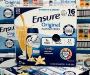 Sữa Ensure nước hương Vani Ensure Original Vanilla 237ml Thùng 16 chai