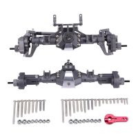 CNC Anodized Front and Rear Portal Axle for 1/10 RC Crawler Car Axial SCX10 II 90046 D90 86100 Redcat GEN8