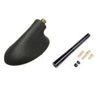 Aerial Antenna Base for Ford Focus 1989 to 2011 C-MAX &amp; 120mm Black Antenna Short-on Car Radio AM/FM Aerial + Adapter