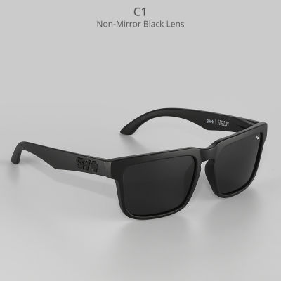 Spy P Olarized กีฬาผู้ชายขับรถพรรคแว่นตาอาทิตย์แว่นตาเคนบล็อกสไตล์ UV400ยี่ห้อเย็นสีดำสแควร์แว่นกันแดด