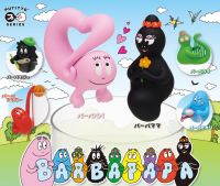 เซ็ทกาชาปองเกาะแก้ว Barbapapa Putitto บาร์บาปาป้า ครบชุด 6 ตัว พร้อมใบปิด