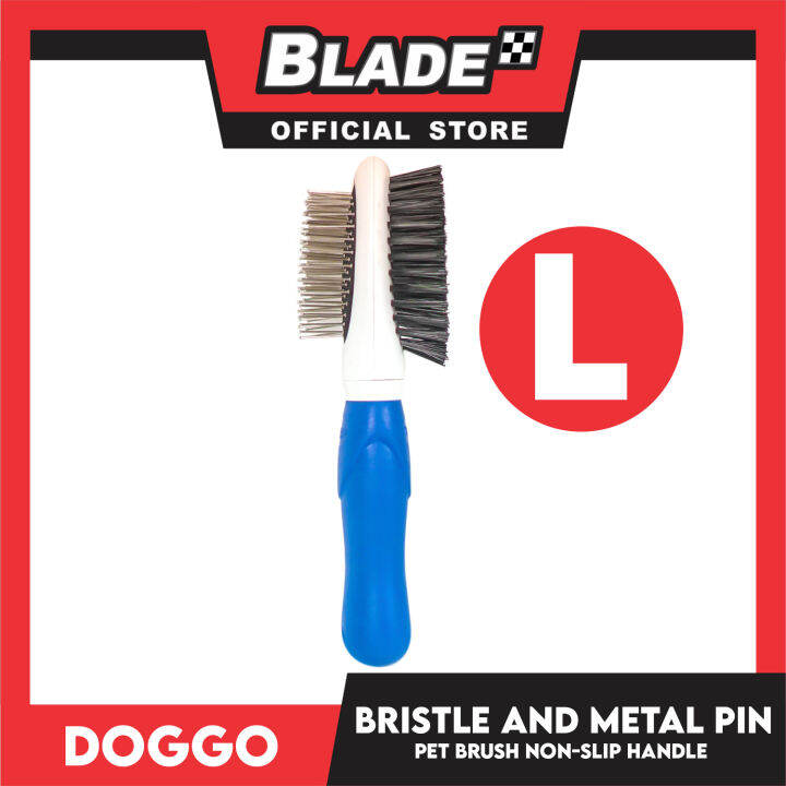 Metal pin cheap dog brush